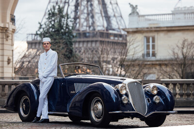 1938 Alfa Romeo 8C 2900B Wins The Peninsula Classics Best of The Best Award 2025