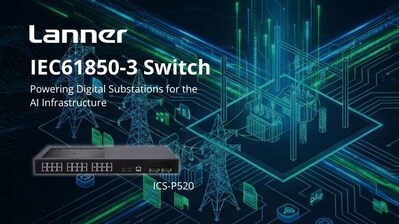 ICS-P520: AI-Enabled Industrial Ethernet Switch for Intelligent Substations