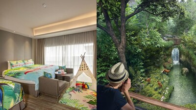 Liburan Keluarga Serbalengkap di PARKROYAL on Beach Road, Singapura dengan Kamar Hotel Bertema Satwa Liar, Sarapan, dan Tiket Atraksi Wisata