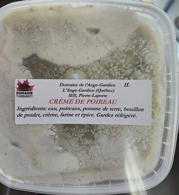 Crème de poireau (Groupe CNW/Ministère de l'Agriculture, des Pêcheries et de l'Alimentation)