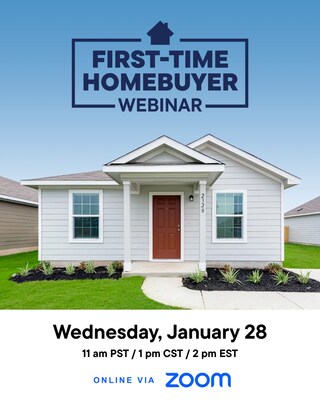 Lennar’s free Homebuying Webinar on January 28 offers expert insights to help first-time buyers feel confident and prepared.