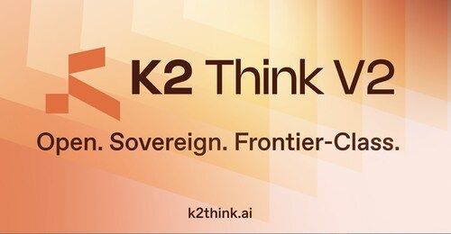 MBZUAI Launches K2 Think V2: UAE’s Fully Sovereign, Next-Generation Reasoning System MBZUAI Launches K2 Think V2: UAE’s Fully Sovereign, Next-Generation Reasoning System