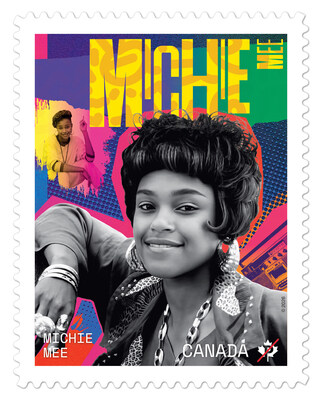 New stamp celebrating Michie Mee (CNW Group/Canada Post)