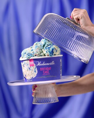 Hudsonville launches its Ultimate Ice Cream Fan contest and new Limited Edition Birthday Cake ice cream.