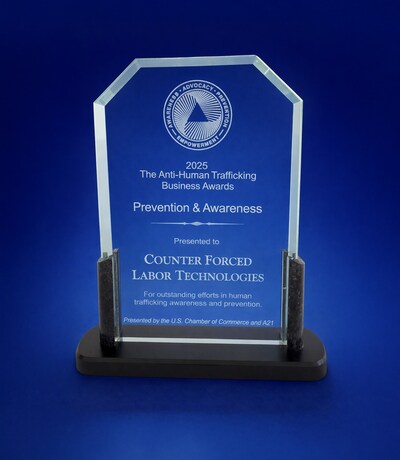 US Chamber of Commerce A21 Award