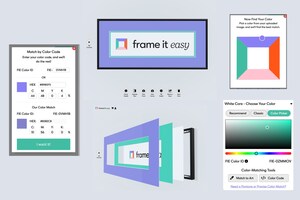 Frame It Easy Introduces Smart Color Matching: Precision Framing for Designers, Brands, and Creative Spaces