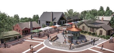 Riverview Village is designed to become a flagship location across the region and impact residents, visitors and the business community with its unique architecture and vibrant communal hub.