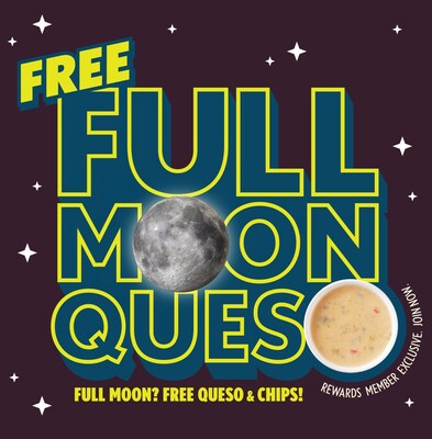 QDOBA’s Free Full Moon Queso is available all day during every 2026 monthly full moon.