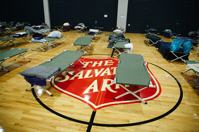 The Salvation Army is providing shelter and needed resources to people and families who have sought safe shelter.