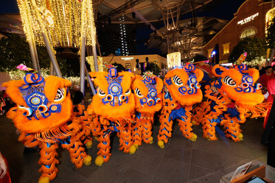 Huat Squad, Tiger's first-ever five lion dance troupe