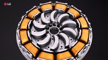 LG presents the LG CurvedSpoke™ technology for BLDC motors used in residential air-conditioning indoor units.