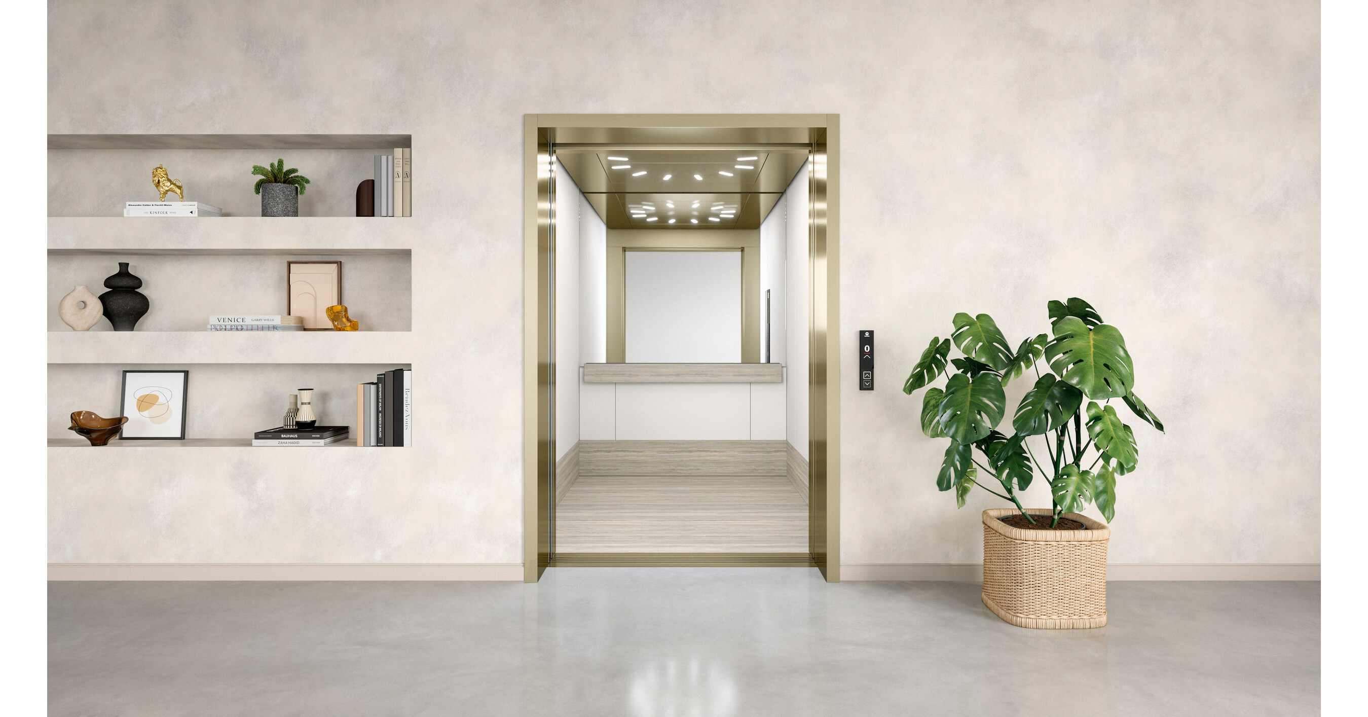 Jardine Schindler Tingkatkan Tampilan Lift dengan Meluncurkan Pilihan Interior Baru yang Menarik