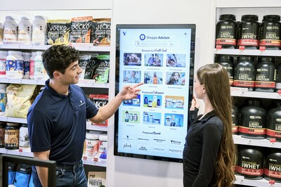 The new store is the first to introduce Shoppe Advisor, The Vitamin Shoppe’s AI-powered, interactive digital discovery tool.