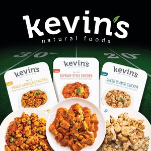 Kevin's Natural Foods Kicks Off "Clean Game" Sweepstakes with the Launch of its NEW Limited-Time Game Day Flavors