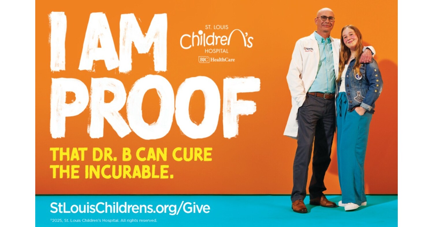 St. Louis Children's Hospital launches "I Am Proof" fundraising campaign to transform the future of children's health