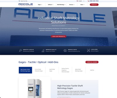 Adcole New Website Home Page Adcole New Website Home Page