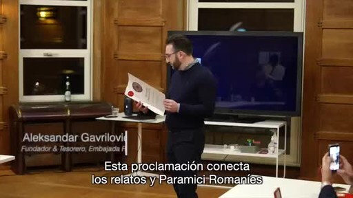 Se establece oficialmente la Embajada Romaní en La Haya para establecer relaciones diplomáticas