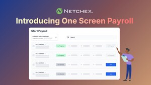 Netchex Launches OneScreen Payroll: A New Era of Payroll Confidence