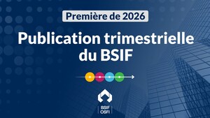 Publication trimestrielle du BSIF : continuer à promouvoir une prise de risque intelligente et bien calibrée