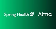 Spring Health and Alma co-branded logo.