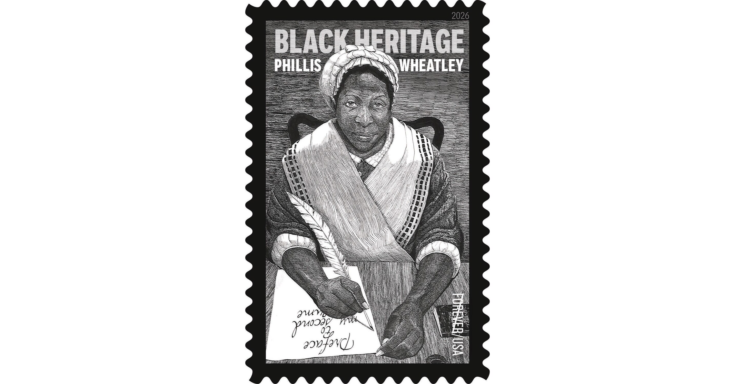 U.S. Postal Service Commemorates the Life of Phillis Wheatley