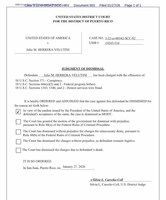 U.S.District Judge, Silvia L. Carreño-Coll, Judgement of Dismissal