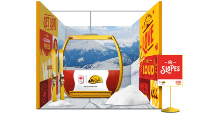 McCain FryDay Fanzone Cheer Pod (CNW Group/McCain Foods)