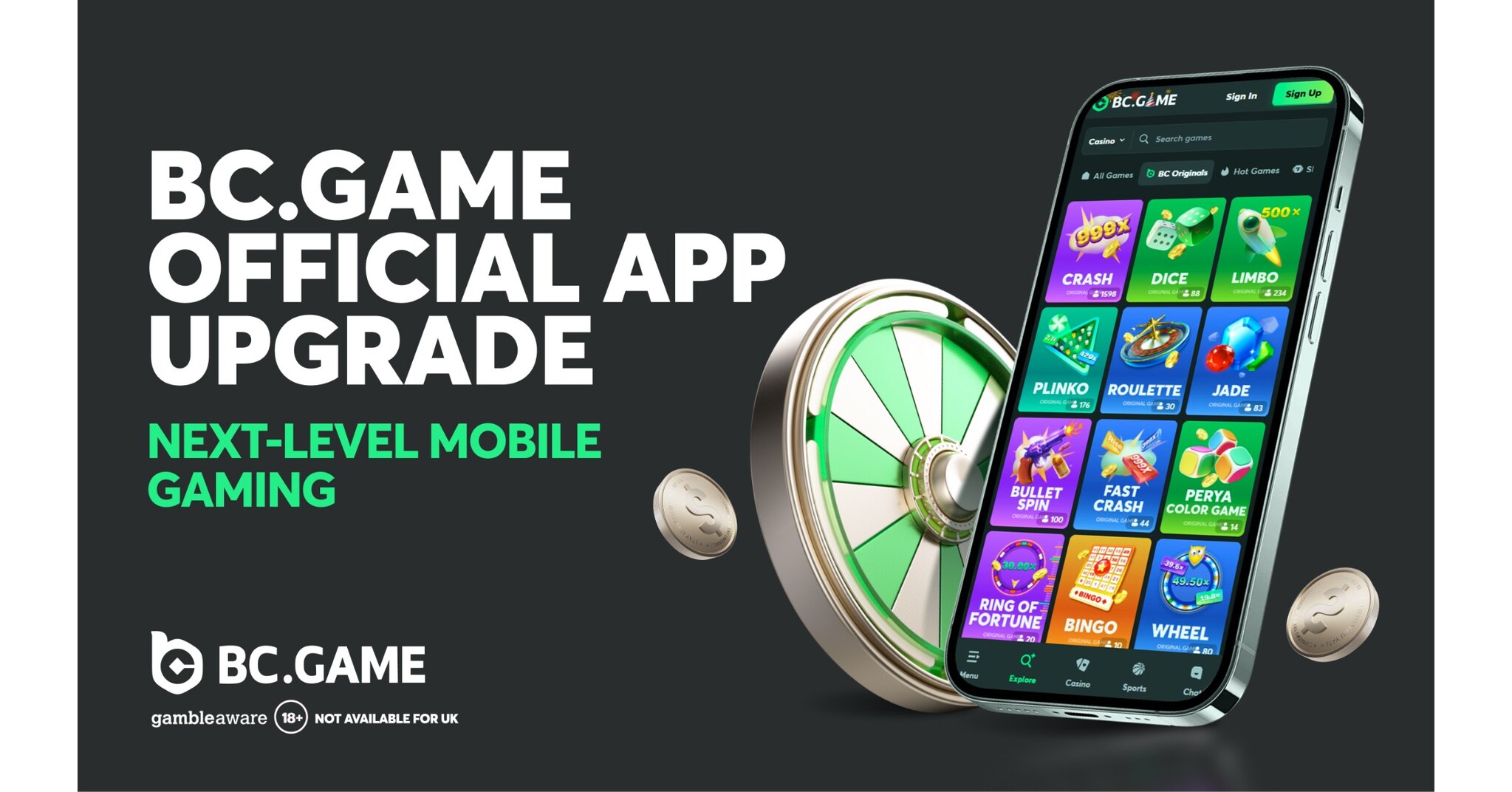 Bc Game App Interface