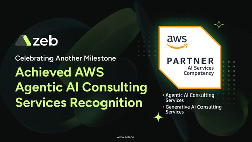 zeb Achieves AWS Agentic AI Consulting Services Recognition