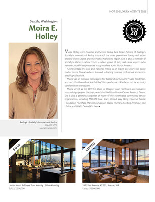 Moira Holley  Seattle, Wa  Realogics SIR