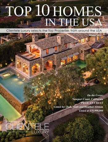Top 10 Homes USA magazine by Clientele Luxury Global