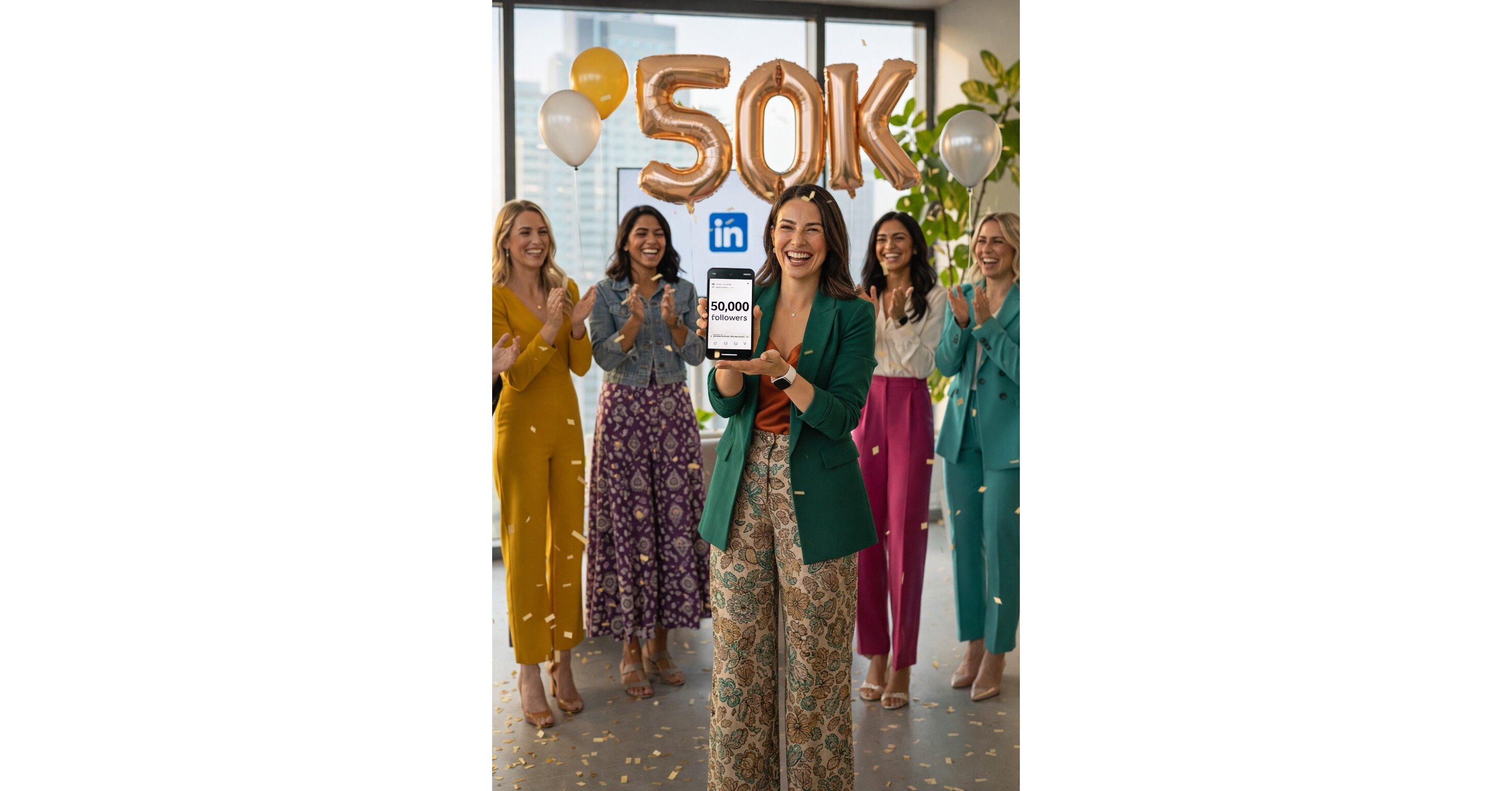 Influential Women Surpasses 50,000 Followers on LinkedIn as Media Platform for Women Continues Rapid Growth