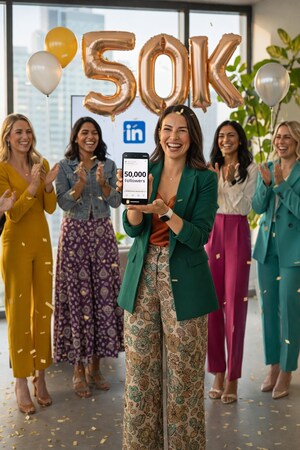 Influential Women Surpasses 50,000 Followers on LinkedIn as Media Platform for Women Continues Rapid Growth