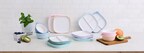 Clean Start™ is a thoughtfully designed children’s tableware collection crafted from premium porcelain ceramic and finished with soft, removable, food-safe silicone bumpers