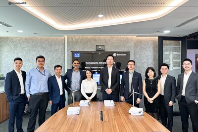 Envision Energy Bermitra dengan REE Group dalam Proyek PLTB di Dekat Pantai dengan Kapasitas Turbin Tunggal Terbesar di Asia Tenggara