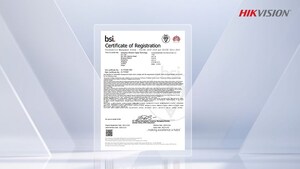 Hikvision earns ISO/IEC 29147 and ISO/IEC 30111 certification for vulnerability management