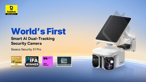Baseus Security Brings Kickstarter Success X1 Pro Smart AI Dual-Tracking Security Camera to Amazon