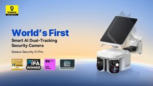 Baseus Security lleva a Amazon la cámara de seguridad inteligente con seguimiento dual por IA X1 Pro