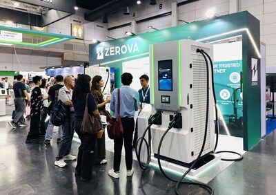 Zerova showcases its EV charging solutions at EVCharge Live Thailand 2026 (PRNewsfoto/Zerova Technologies)
