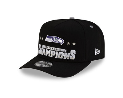 SEATTLE SEAHAWKS 2025-26 NFL® LOCKER ROOM CONFERENCE CHAMPIONS 9FIFTY® A-FRAME.