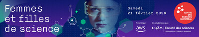 Femmes et filles de sciences (Groupe CNW/Centre des sciences de Montréal)