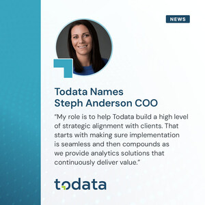Todata Names Stephanie Anderson Chief Operating Officer
