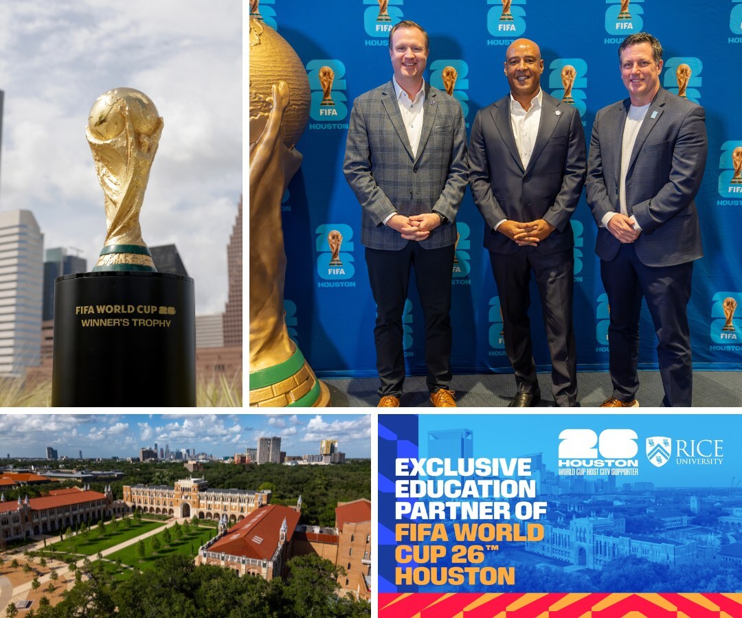 Rice University named Official Houston World Cup 2026 Host City Supporter