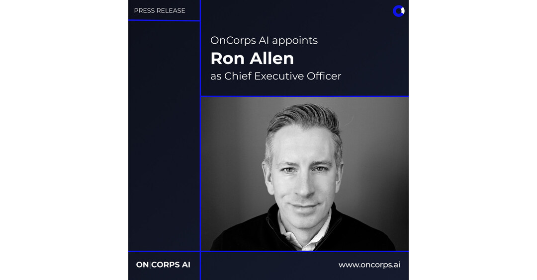 OnCorps AI Welcomes Former BlackRock Executive Ron Allen as CEO