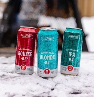 Archibald se lance dans l'aventure de la bière désalcoolisée avec la Série Territoire