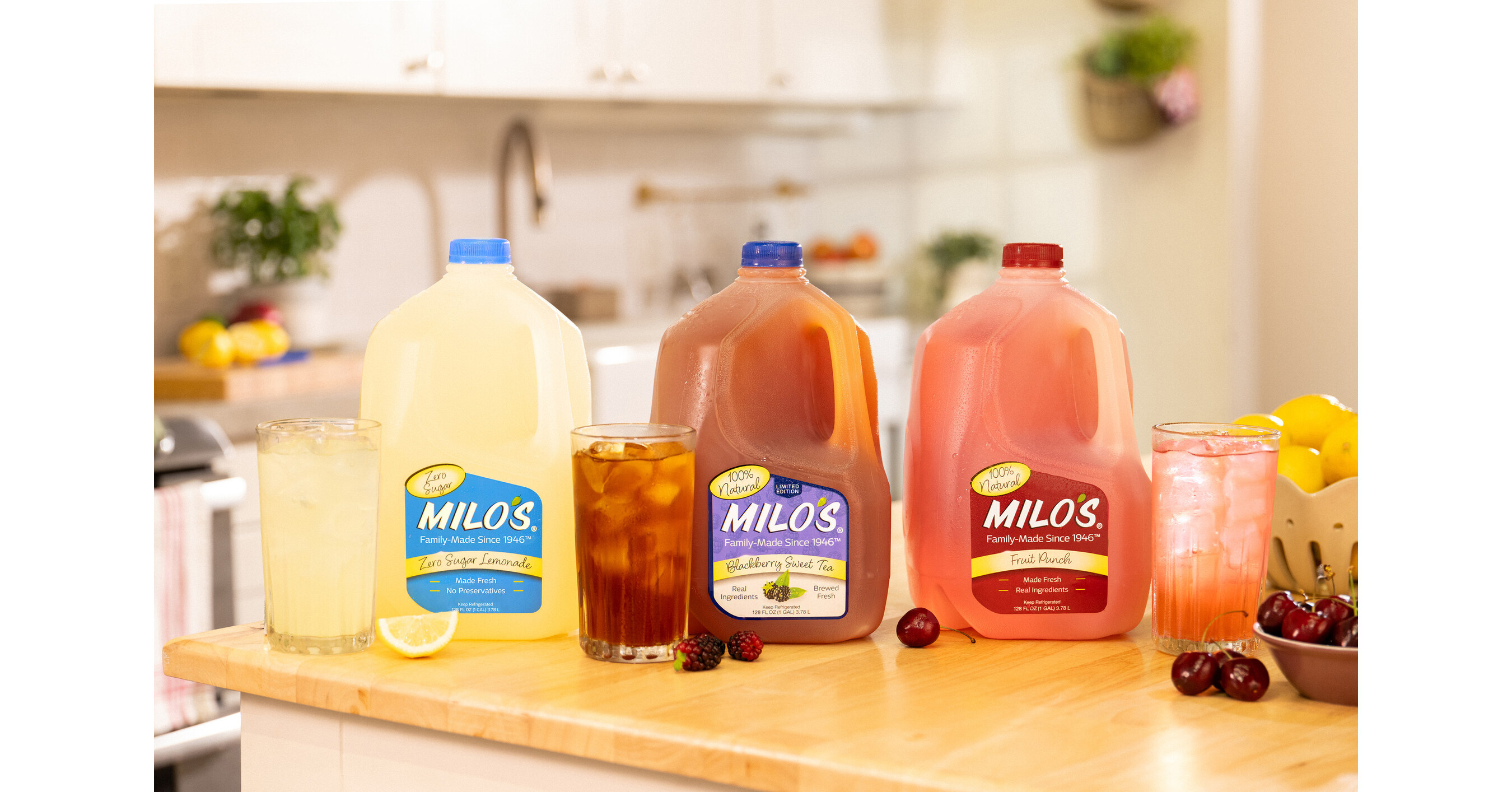 milo's tobacco road Milo's Expands Beverage Portfolio with Fruit Punch, Zero Sugar Lemonade and  Limited Edition Blackberry Sweet Tea