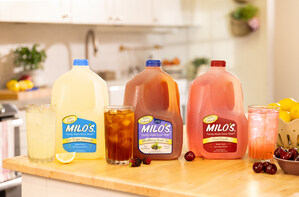 Milo's Expands Beverage Portfolio with Fruit Punch, Zero Sugar Lemonade and Limited Edition Blackberry Sweet Tea
