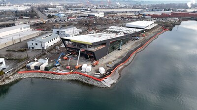 BNBuilders is building the Maritime Center and Port Business Center along the Thea Foss Waterway.