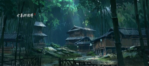 In-game environment image from an in-development build, does not represent final quality