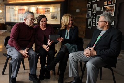 Ancestry reunites the descendants of Williams and the Coffino family he saved for the very first time - revealing how their lives are forever connected by a single act of courage. (Jason DeCrow/AP Content Services for Ancestry)